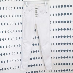 McGuire • White Button Fly Newton Skinny Jeans
